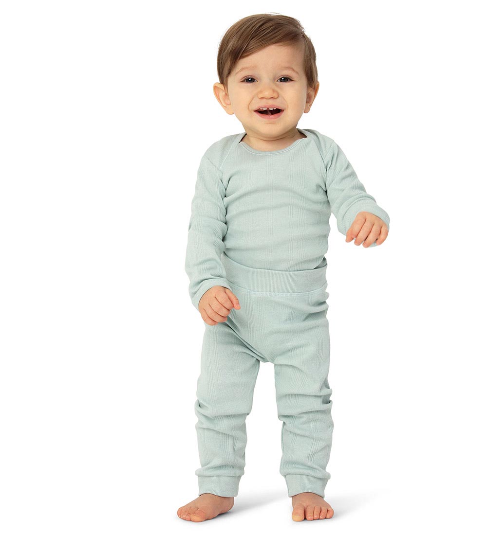 Noa Noa miniature Bodysuit L/æ - Cloud Blue