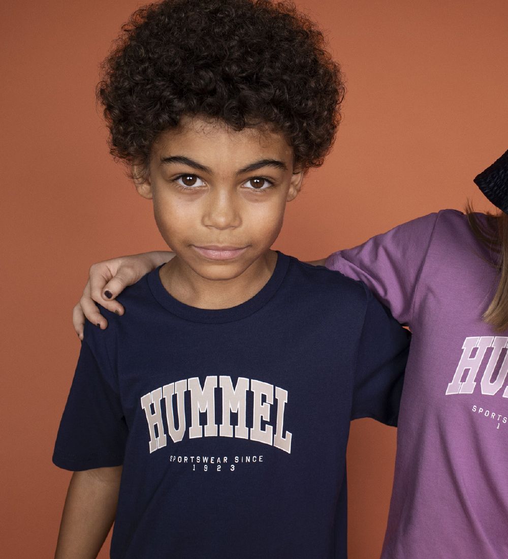 Hummel T-shirt - HmlFast - Black Iris