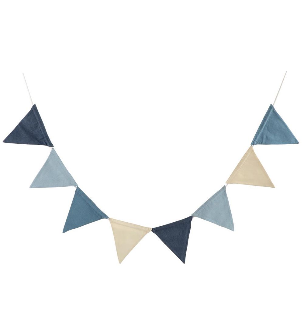 Sebra Bunting Banner - Double-Sided - 250 cm - Powder Blue