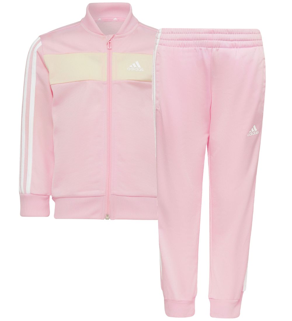 adidas Performance Tracksuit - Clear Pink/Wonder White