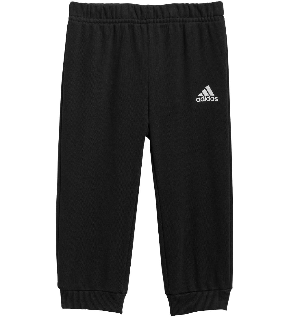adidas Performance Sweat Set - Sweatshirt/Sweatpants - Black/Whi