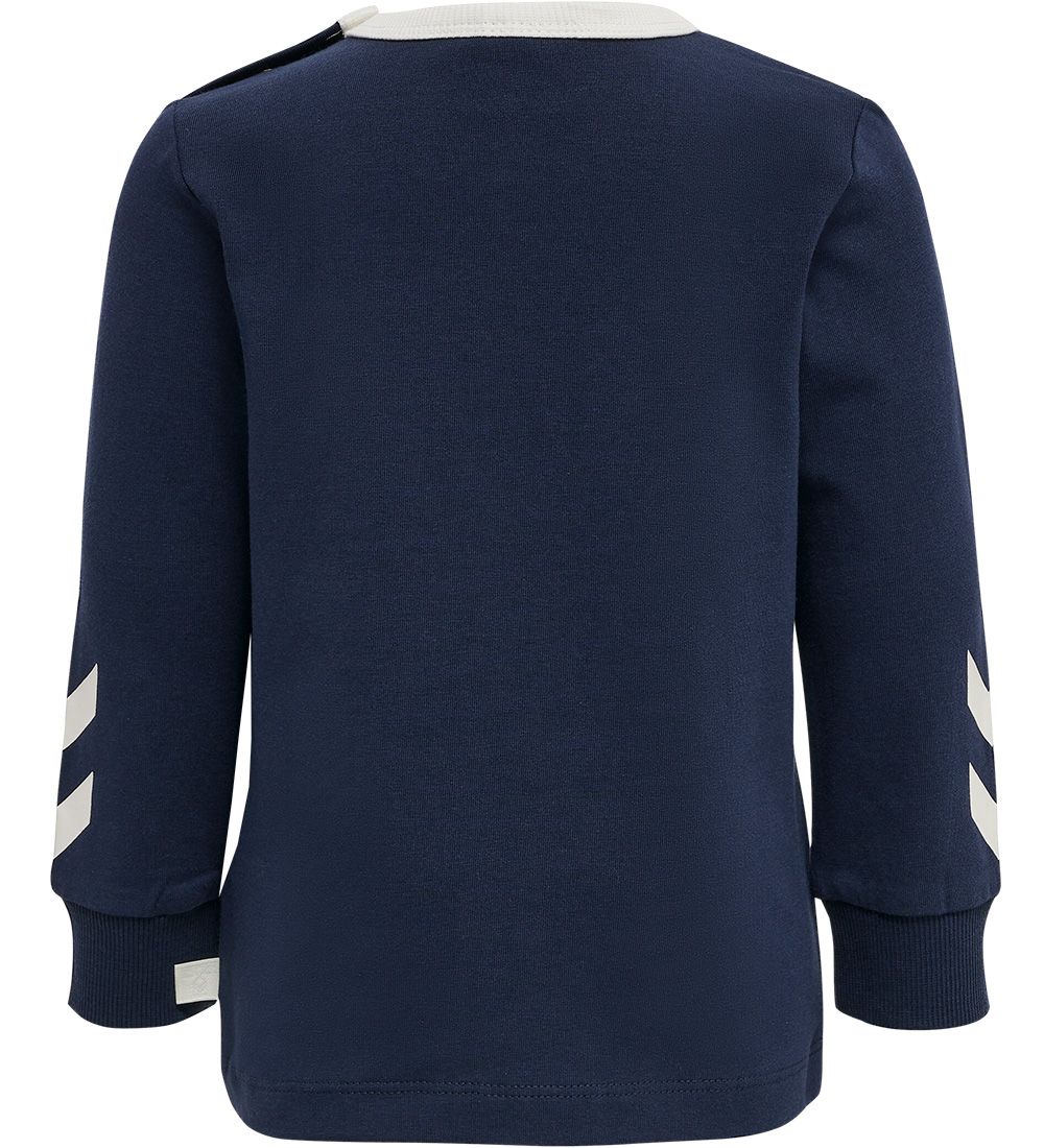 Hummel Blouse - hmlMaule - Black Iris w. White
