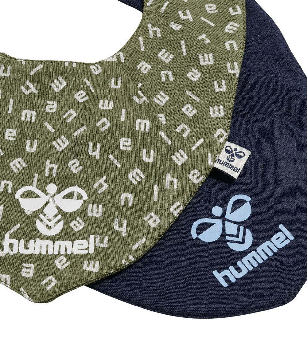 Hummel Bib - Teething Bib Bib - 2-Pack - Capulet Olive