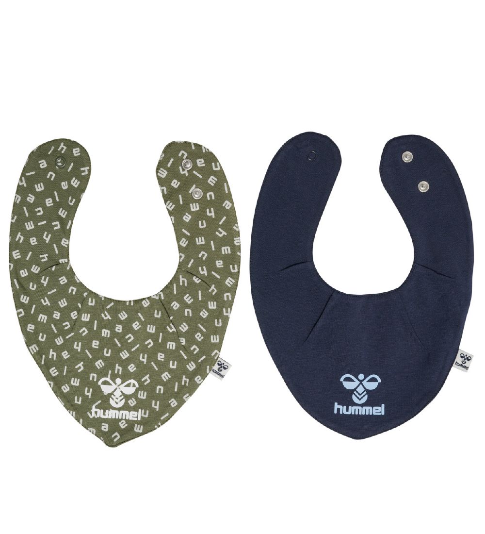 Hummel Bib - Teething Bib Bib - 2-Pack - Capulet Olive