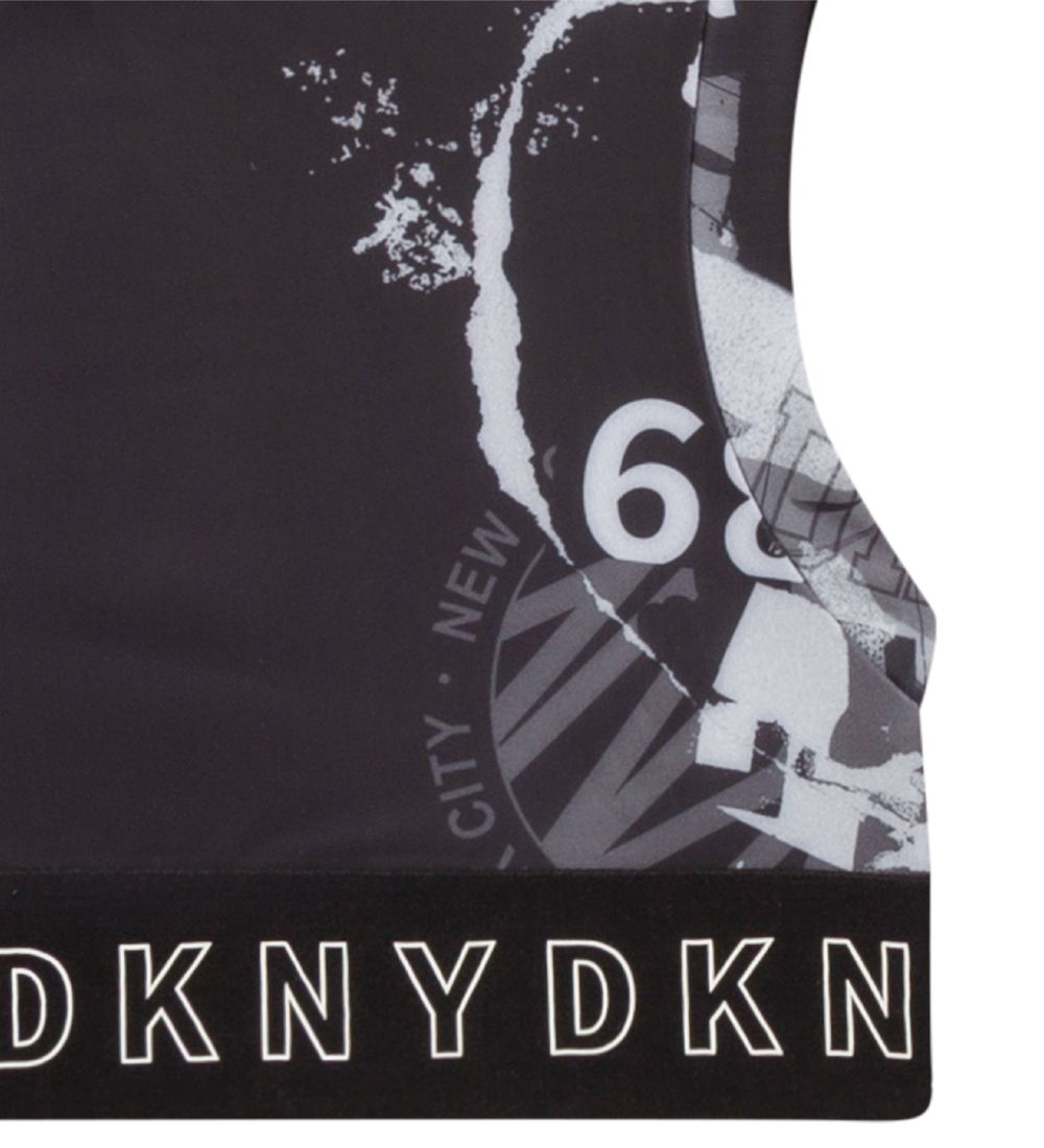 DKNY Top - Soups - Black/White w. Photo print