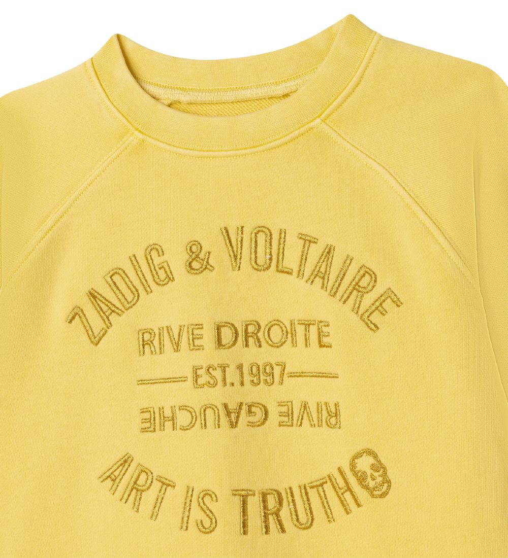 Zadig & Voltaire Sweatshirt - Ivy - Sun w. Gold