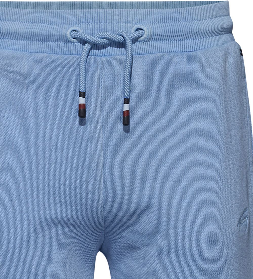 Tommy Hilfiger Sweatpants - Script Wideleg - Blue Crush