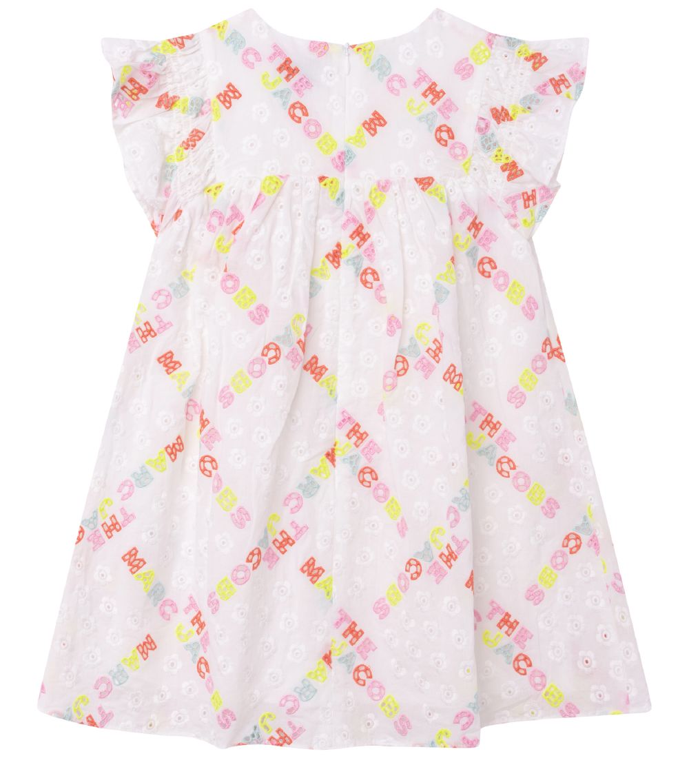 Little Marc Jacobs Kleid - The Babydoll Dress - Hawaii - Weiß/Pa