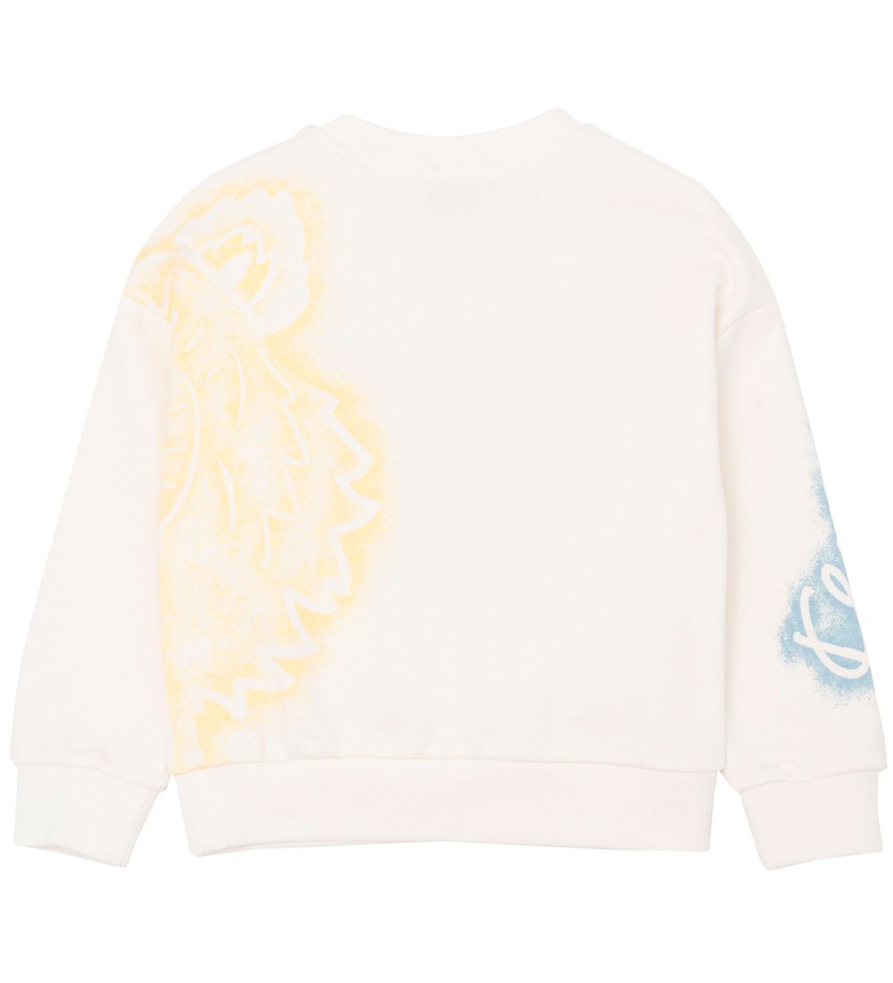 Kenzo Sweatshirt - Off White w. Tiger