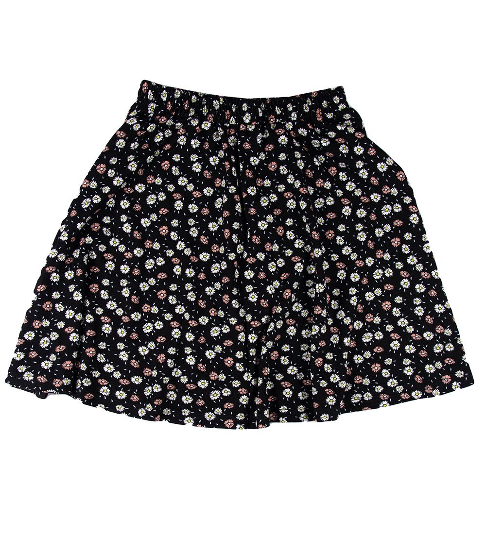 Jupe Cost:Bart - CBRosita - Noir av. Fleurs