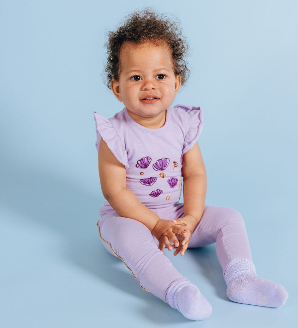 Soft Gallery Bodysuit s/s - Frida - Orchid Bloom