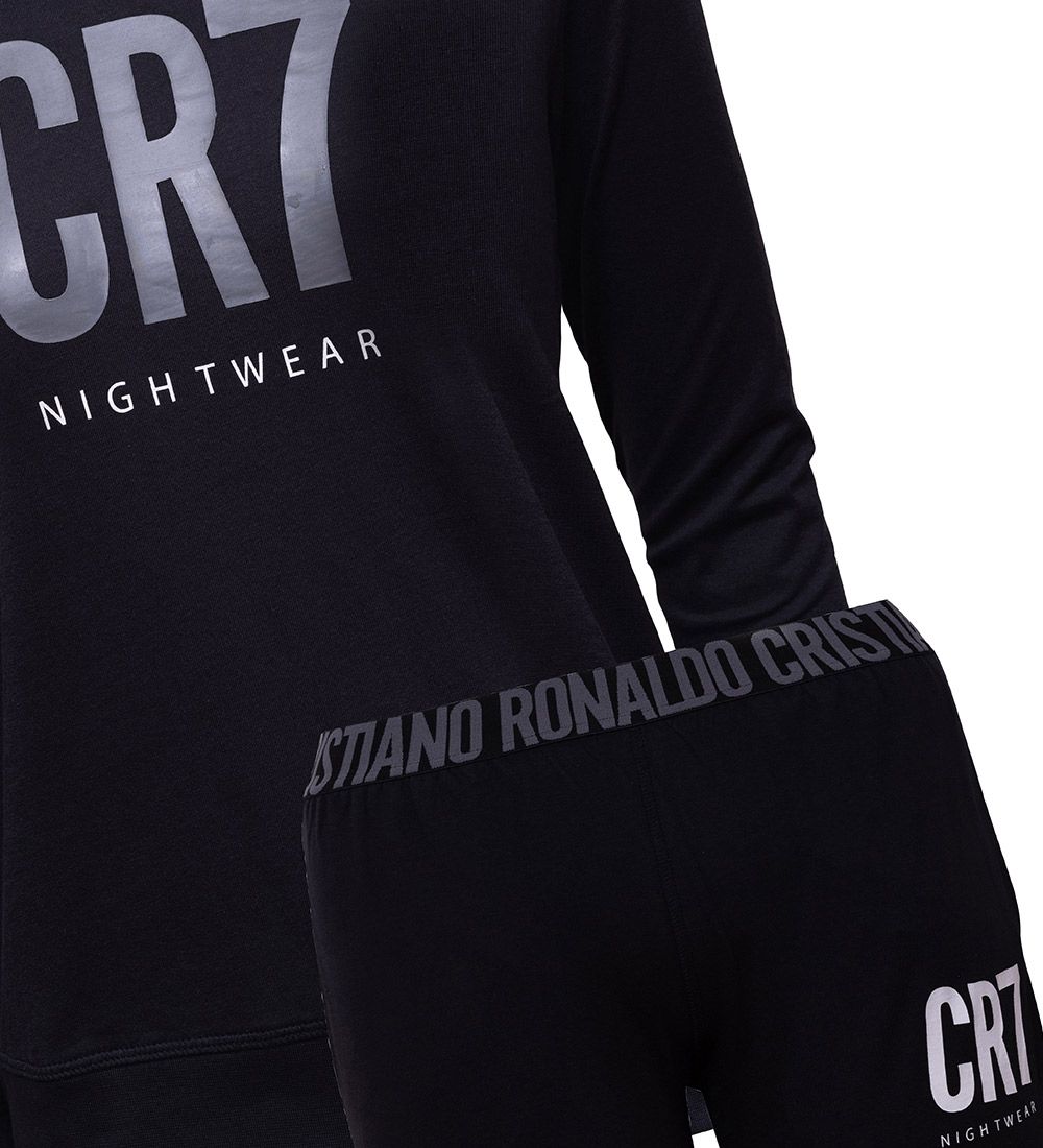 Ronaldo Pyjama Set - Black