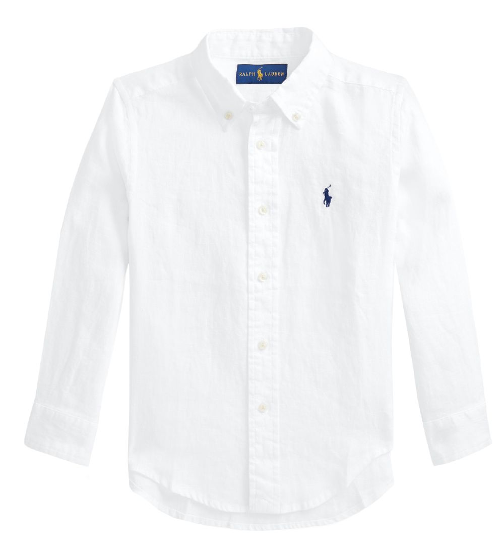 Polo Ralph Lauren Hemd - Leinen - Classics - Weiß