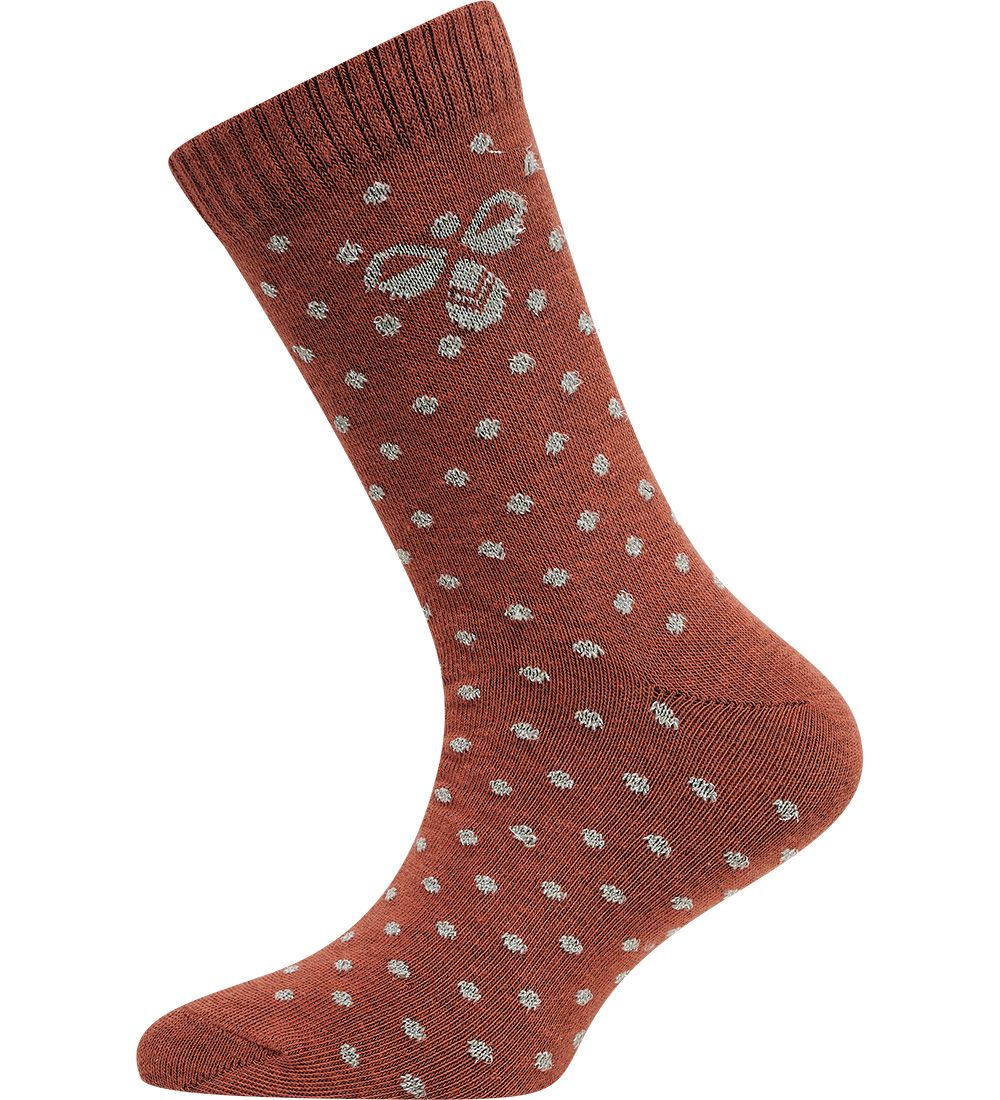 Hummel Socken - 3er-Pack - Brown - Kupferbraun