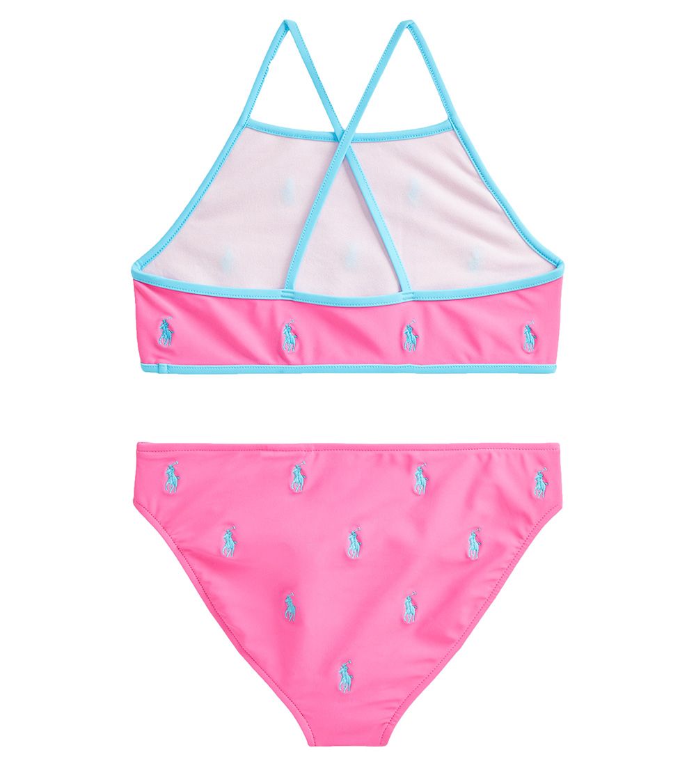 Polo Ralph Lauren Bikini - Classic - Pink w. Light Blue