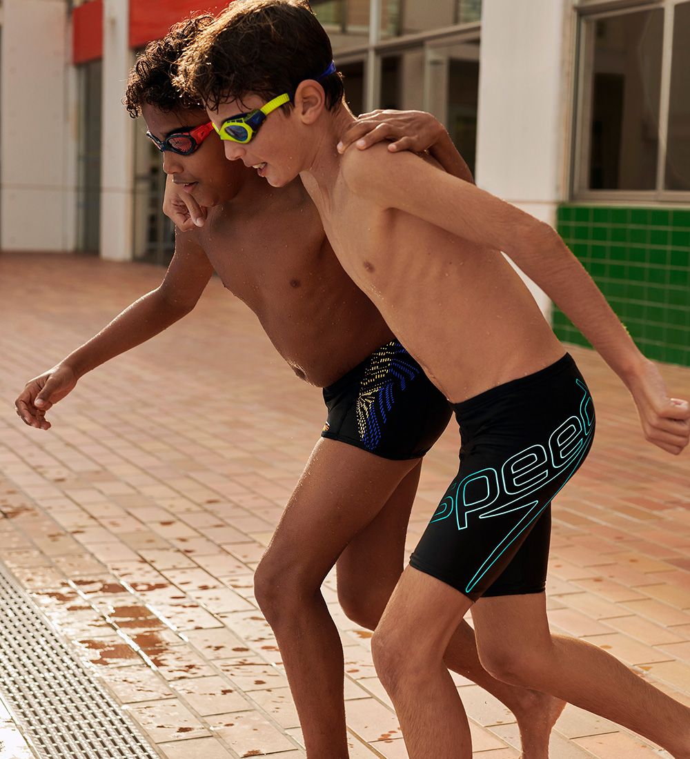 Speedo Swim Trunks - Boomster - Black/Adriat