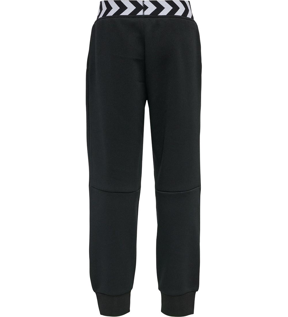 Hummel Trainingshose - hmlTons - Schwarz m. Weiß