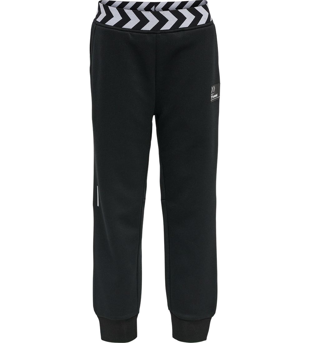 Hummel Trainingshose - hmlTons - Schwarz m. Weiß