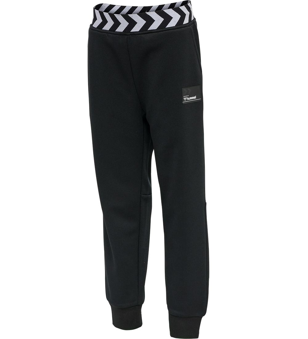 Hummel Trainingshose - hmlTons - Schwarz m. Weiß