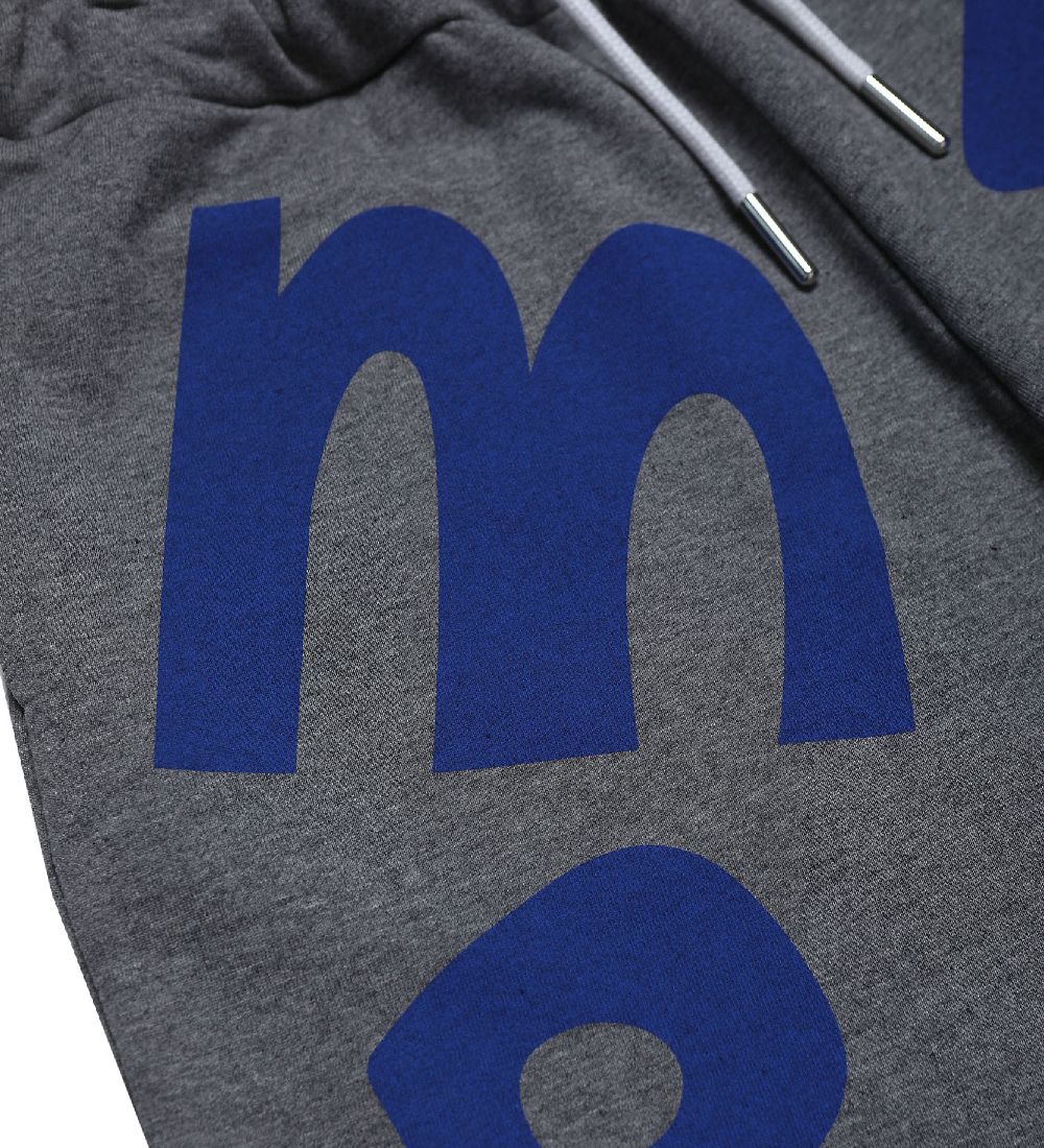 Marni Sweat Shorts - Dark Grey Melange/Blue