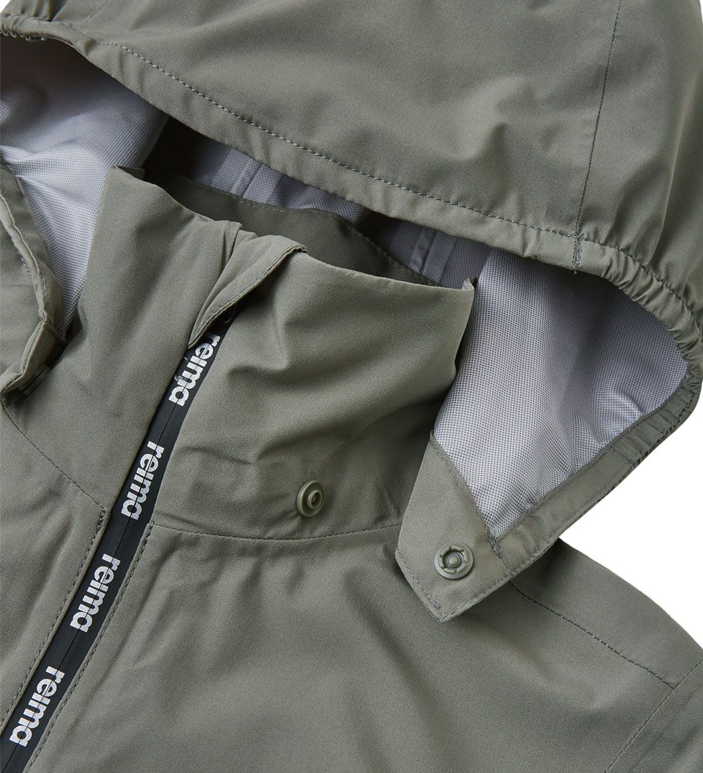 Reima Rain Jacket - PE - Kumlinge - Greyish Green