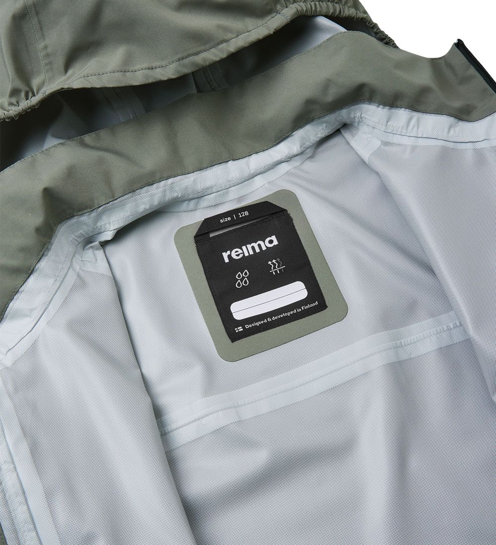 Reima Rain Jacket - PE - Kumlinge - Greyish Green
