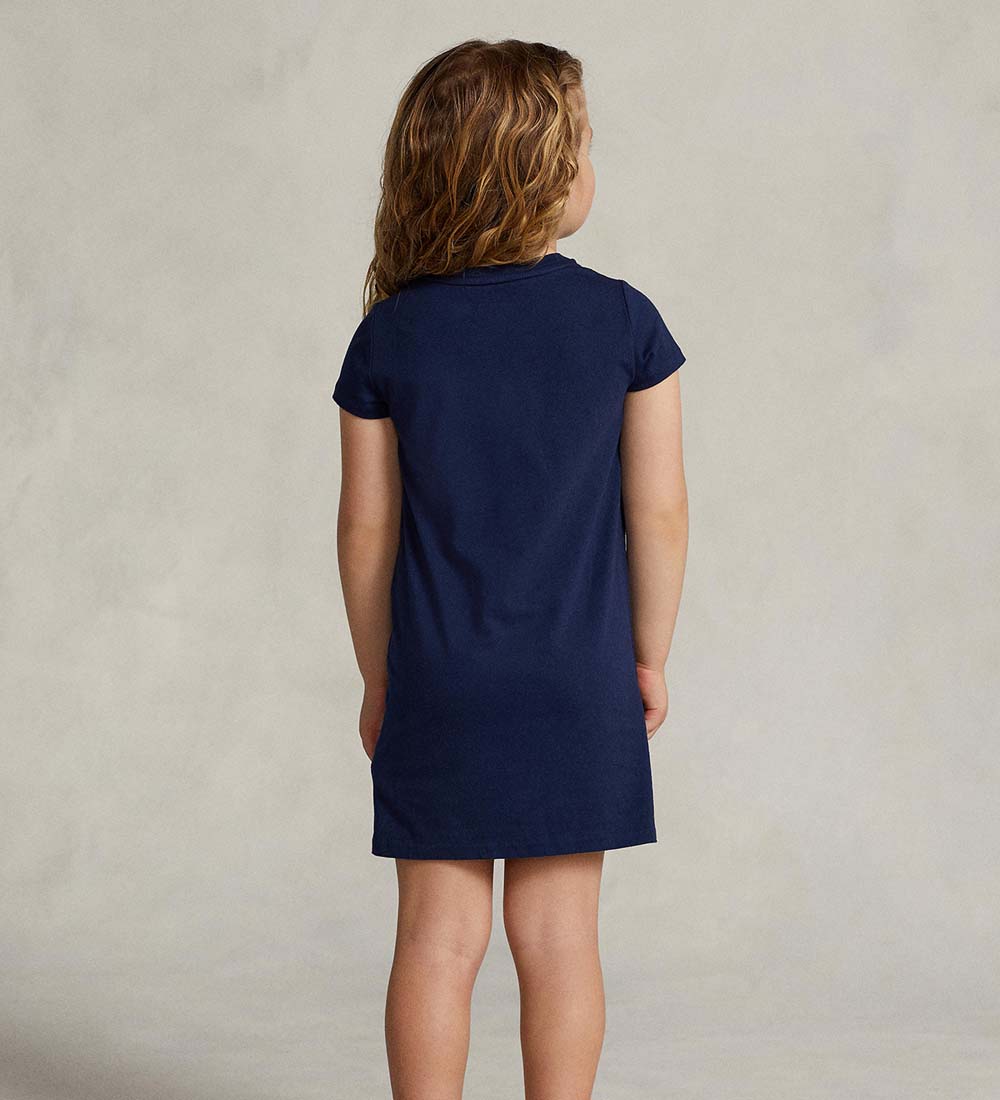 Polo Ralph Lauren Kleid - Classics - Navy m. Kuscheltier