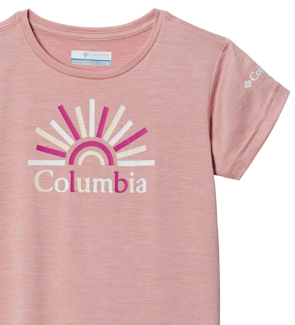 Columbia T-shirt - Mission Peak - Pink