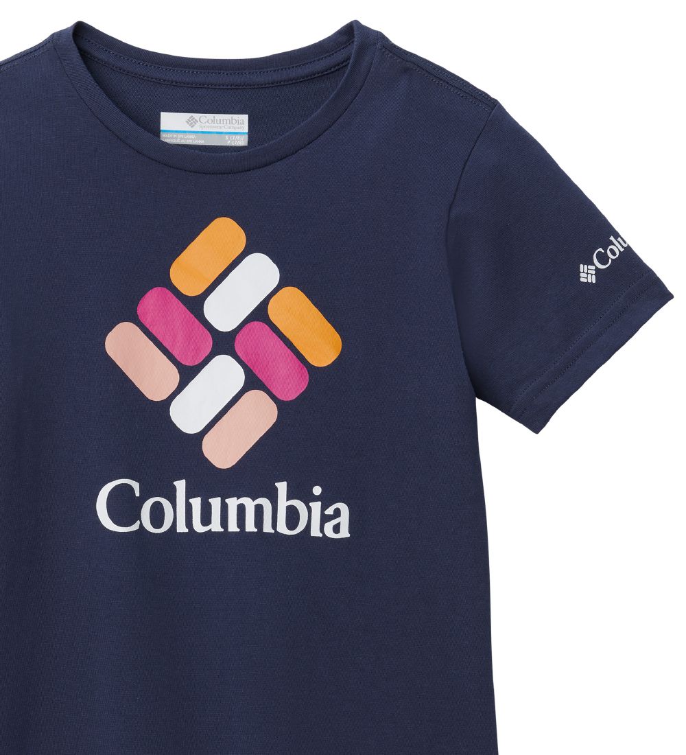 Columbia T-shirt - Mission Lake - Blue