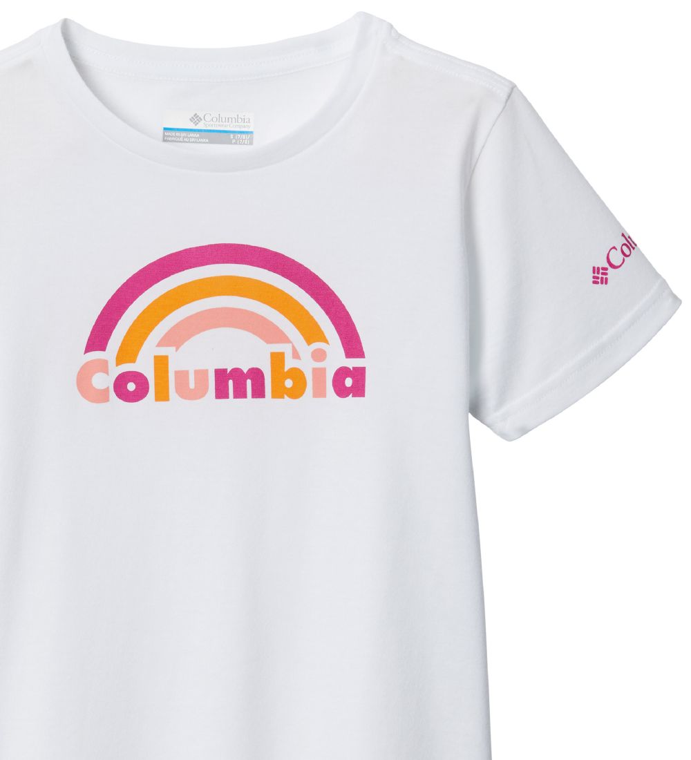 Columbia T-shirt - Mission Lake - White