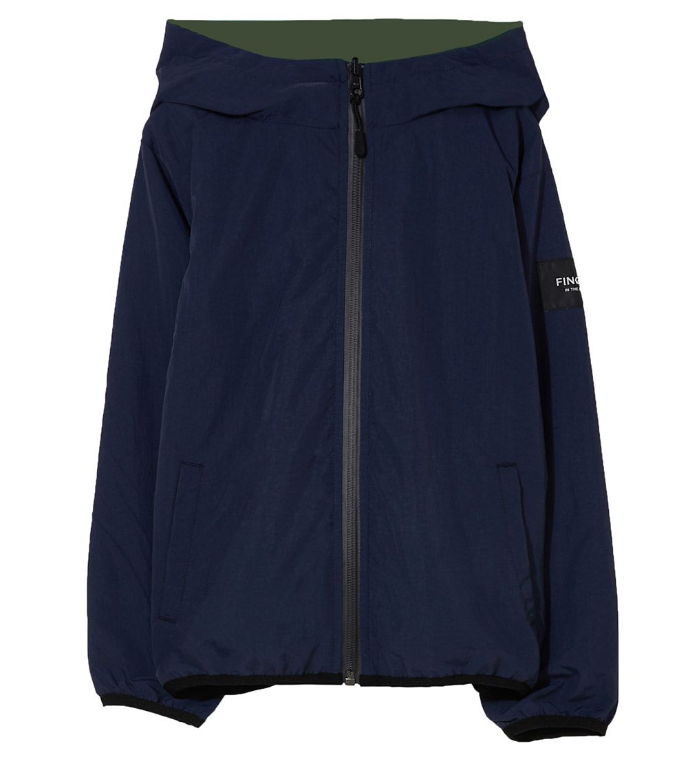Finger In The Nose Jacket - reversible - Buckley Wind - Khaki/Na