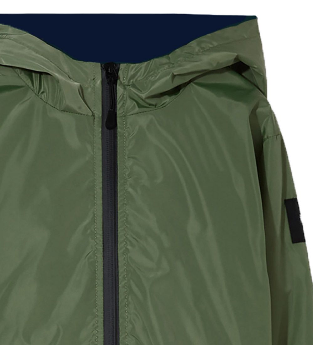 Finger In The Nose Jacket - reversible - Buckley Wind - Khaki/Na