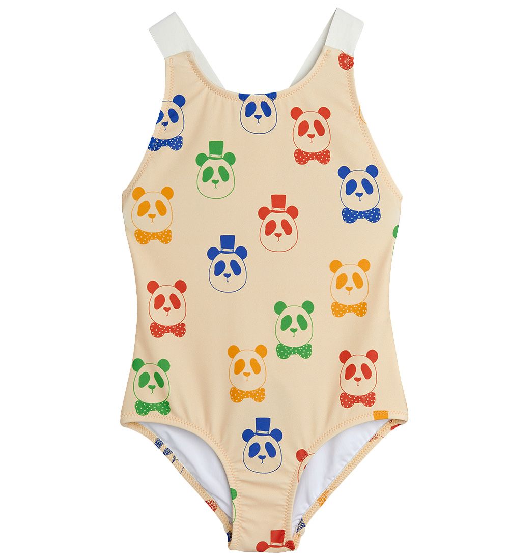 Mini Rodini Swimsuit - UV 50+ - Panda - Beige
