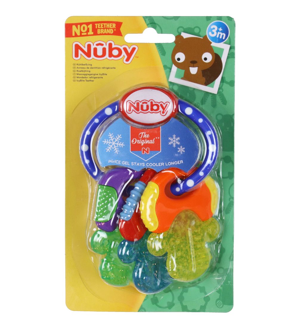 Nuby Bitring - Blå
