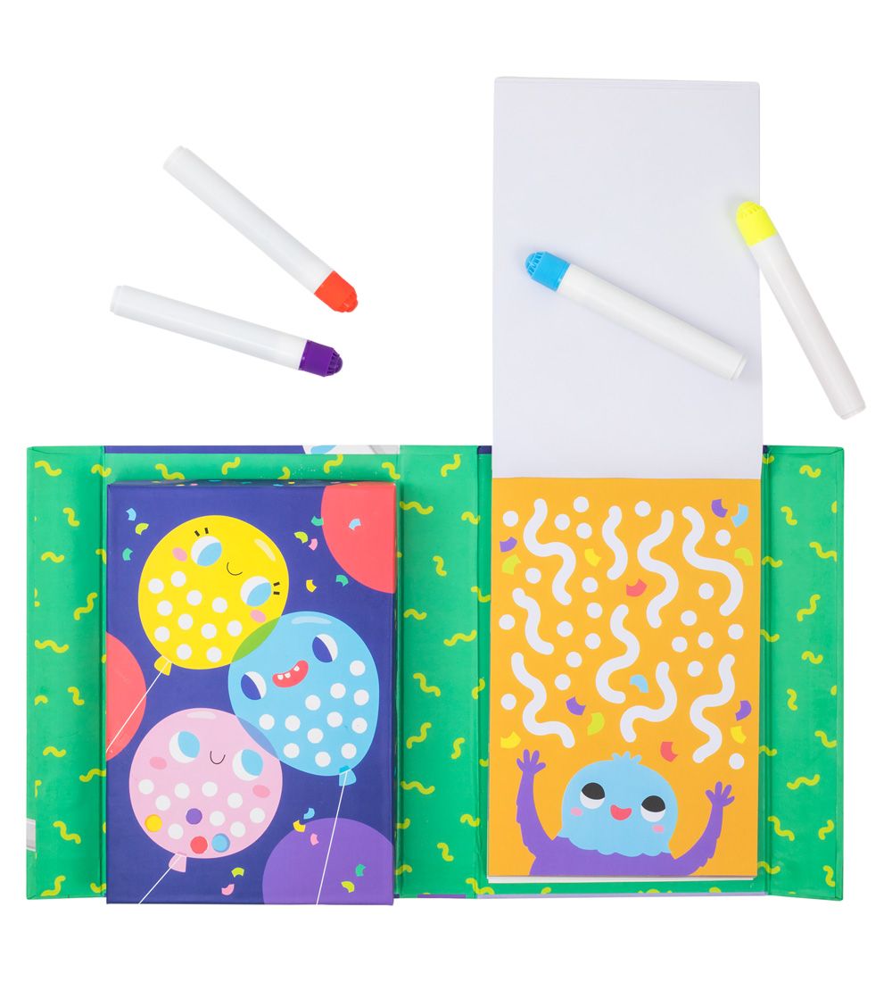 Tiger Tribe Tekenset - Dot Paint Set - Party Uur
