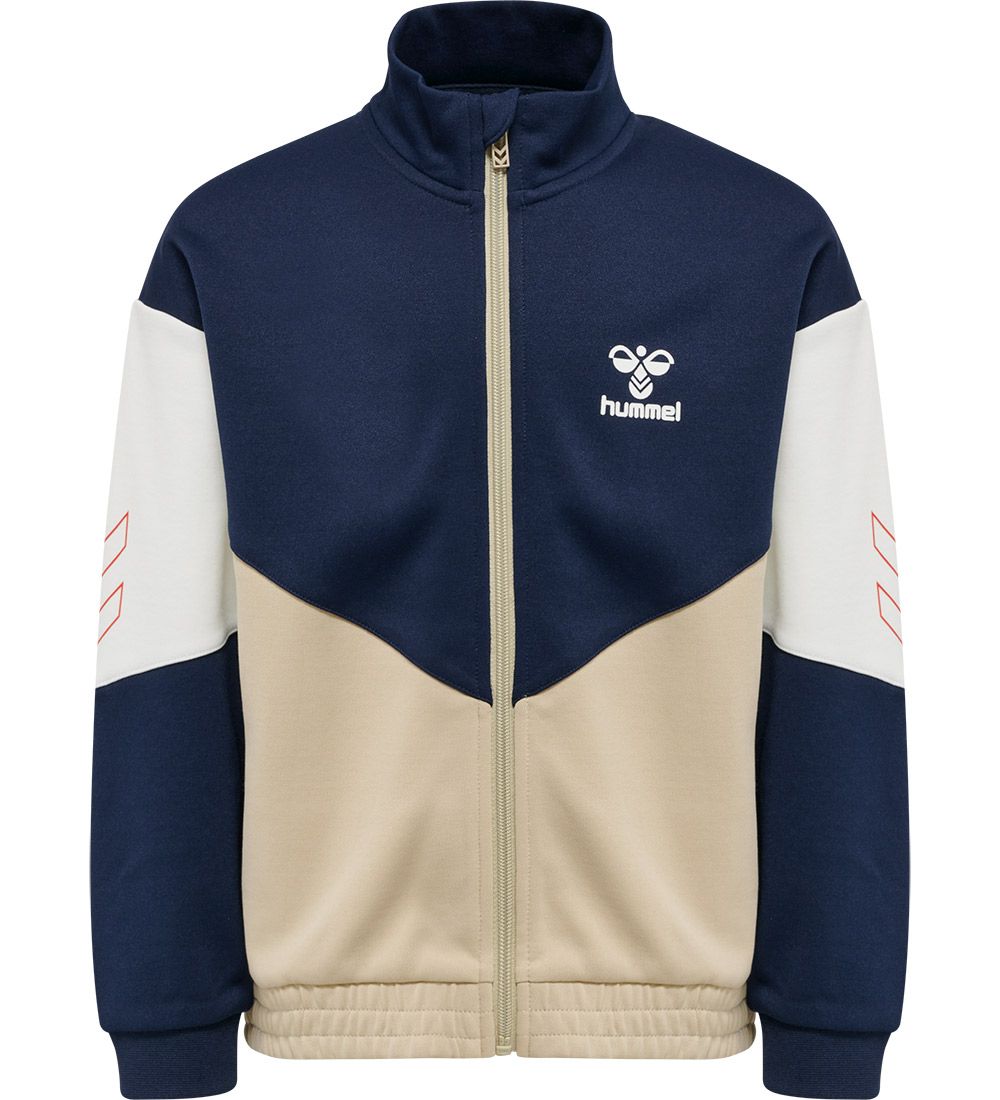 Hummel Cardigan - hmlRane - Navy/Beige