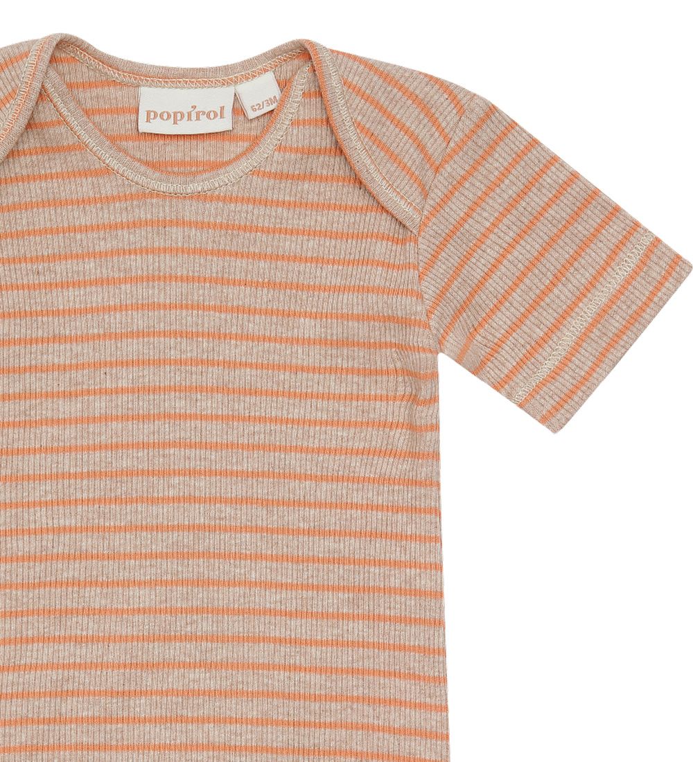 Popirol Bodysuit s/s - Asthma - Warm Clay