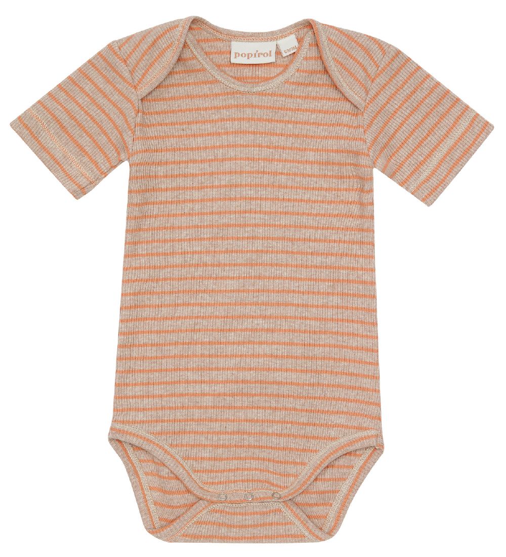 Popirol Bodysuit s/s - Asthma - Warm Clay