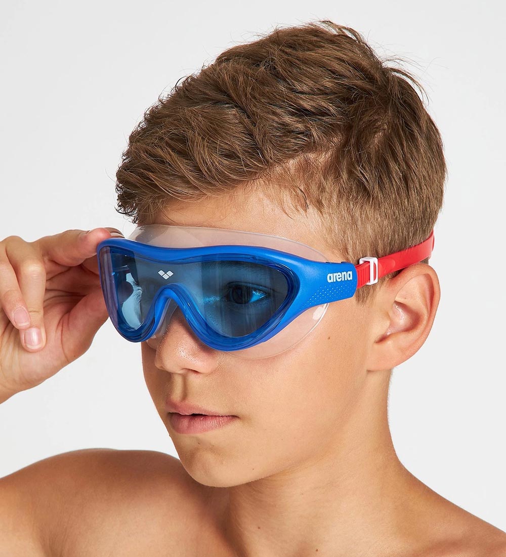 Arena Swim Goggles - The One Junior - Blue/Blue Ed