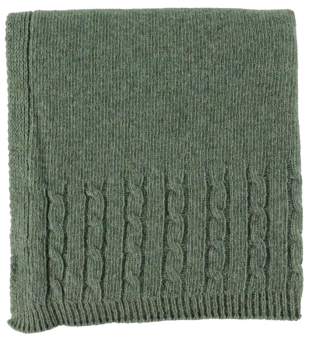 Nørgaard Madsens Blanket - Wool/Polyamide - 75x100 - Green