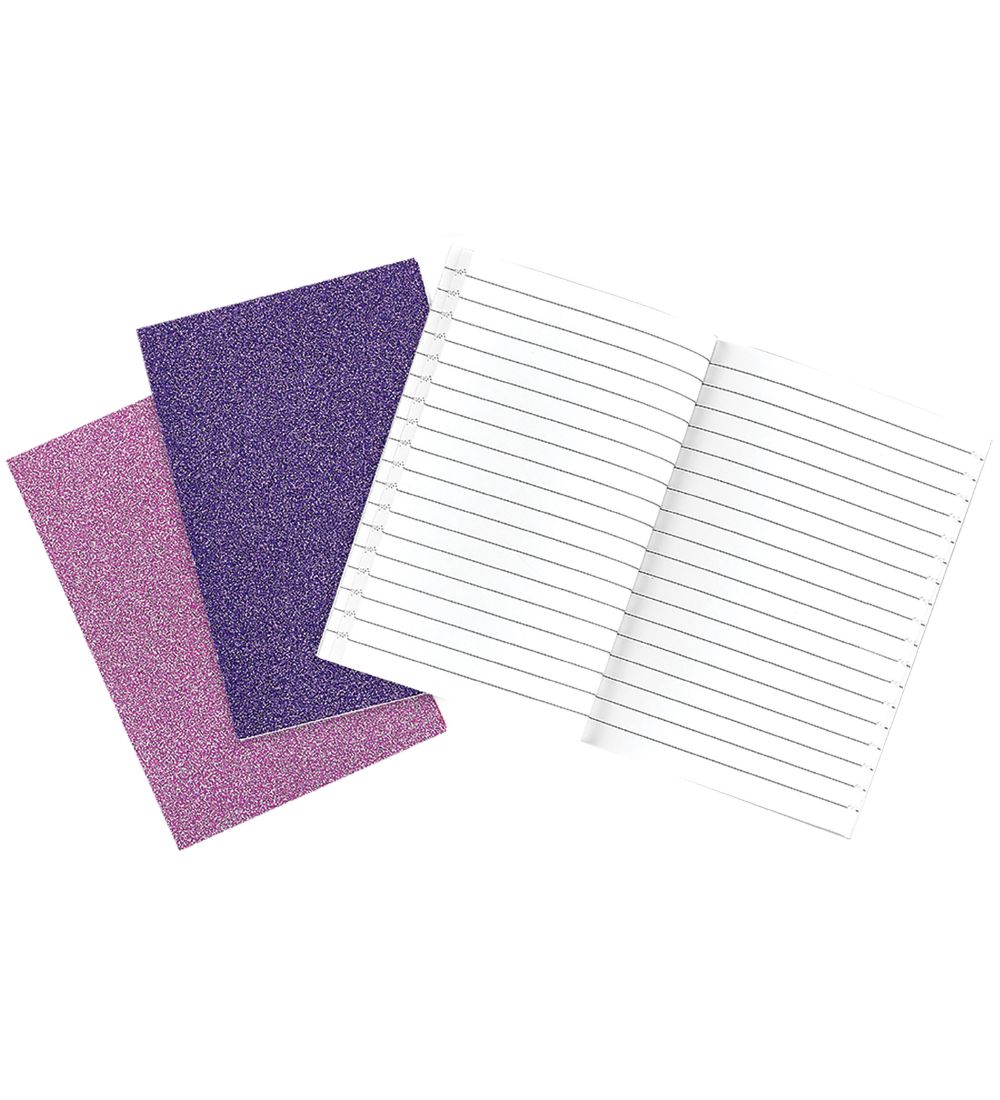 Ooly Notebooks - 3-Pack - Oh My Glitter! - Amethyst/Rhodolite