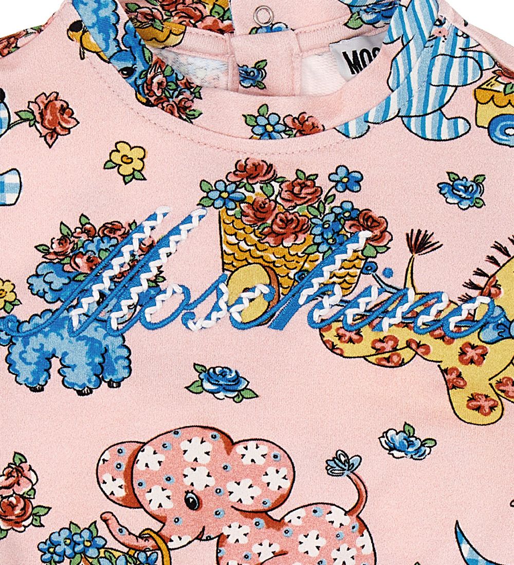 Moschino Sweatshirt - Pink w. Print