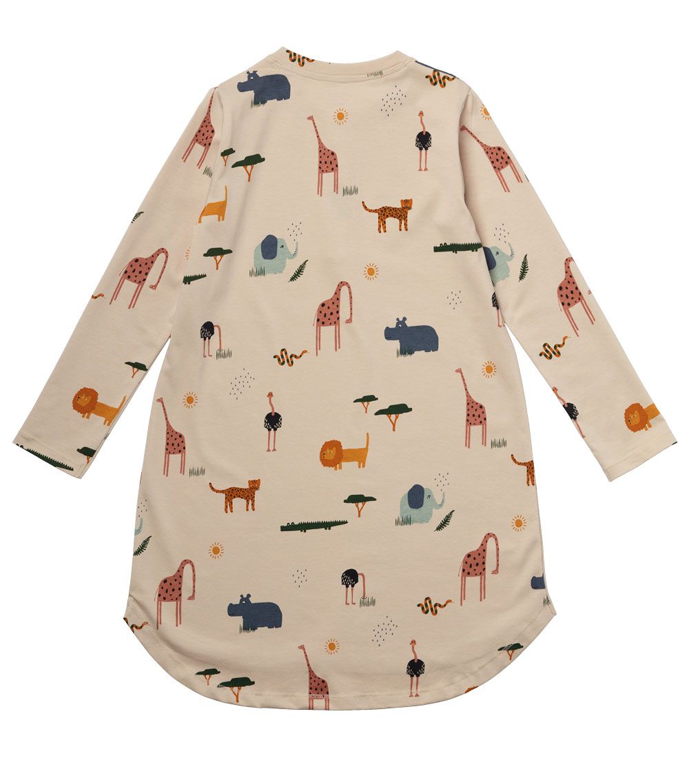 Liewood Nightdress - Alva - Safari/Sandy Mix
