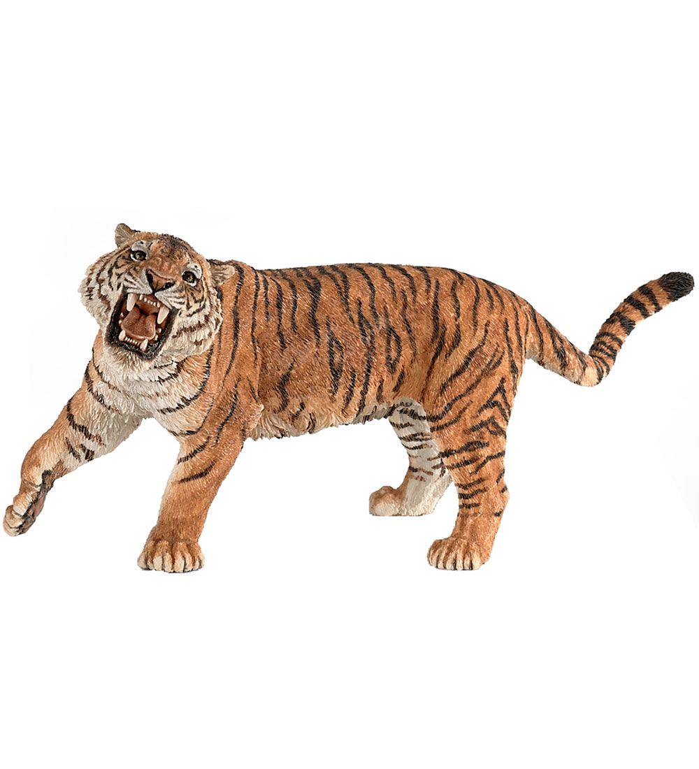 Papo Mly Tiger - l: 16 cm