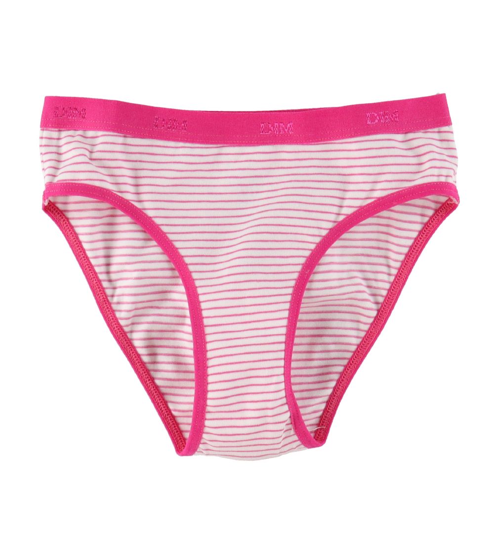 Pack of 2 pink stretch cotton panties DIM Girl