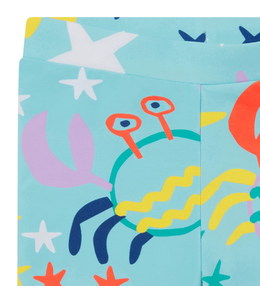 Stella McCartney Kids Zwem Leggings - UV50+ - Lichtblauw m. Prin