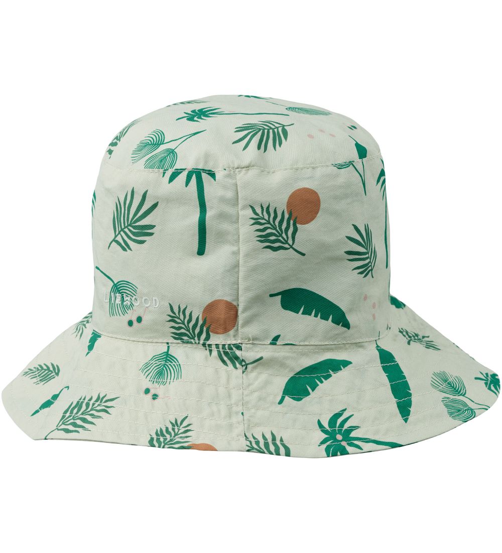 Liewood Bucket Hat - Damon - Jungle/Dusty Mint Mix