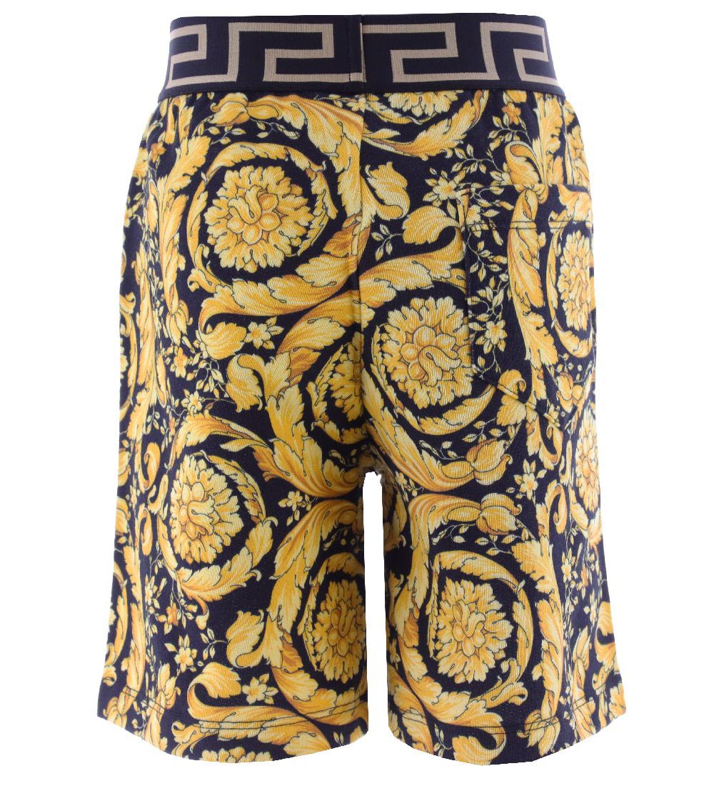 Versace Sweat Shorts - Black/Gold