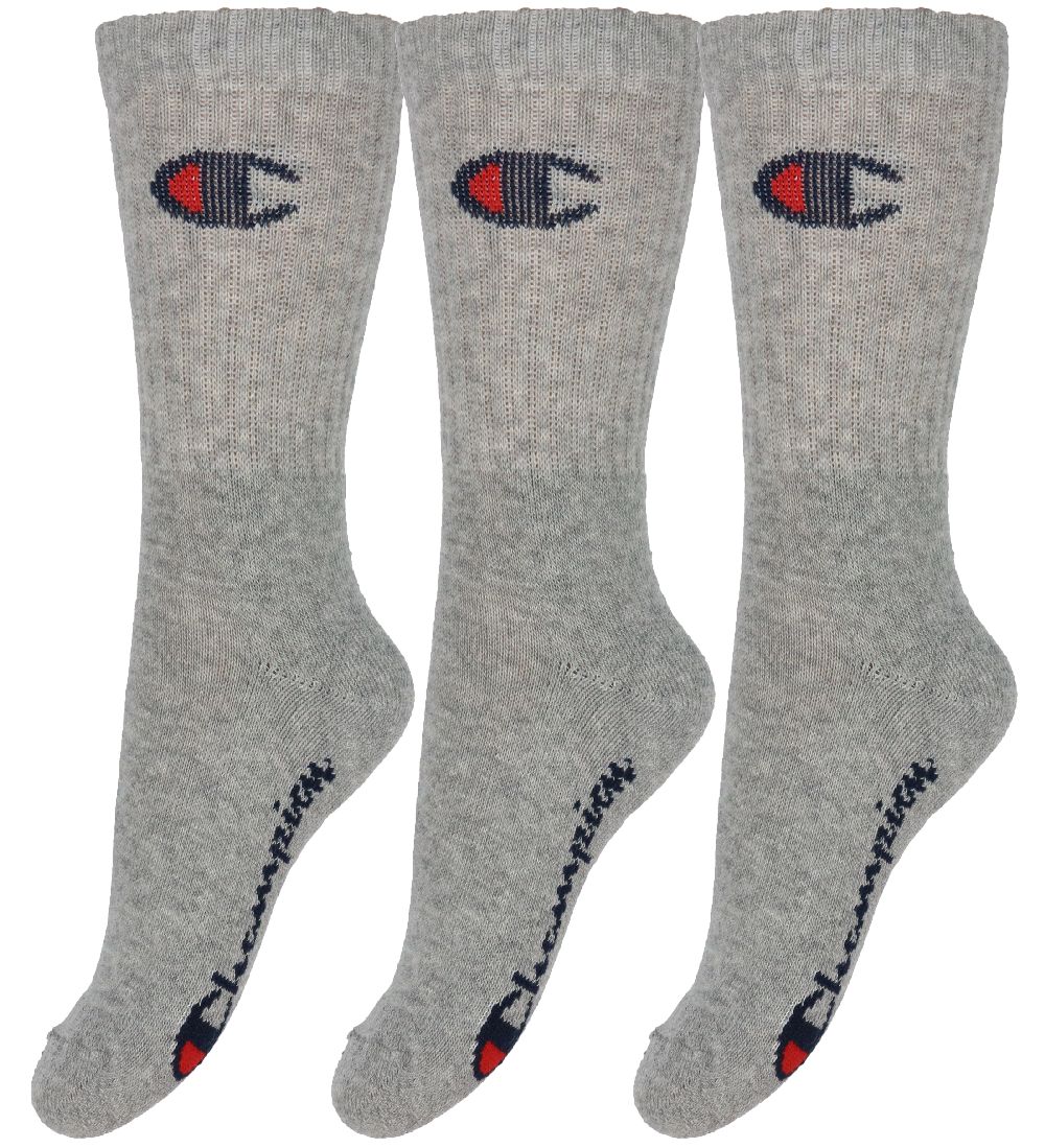 Champion Socks - 3-Pack - Grey
