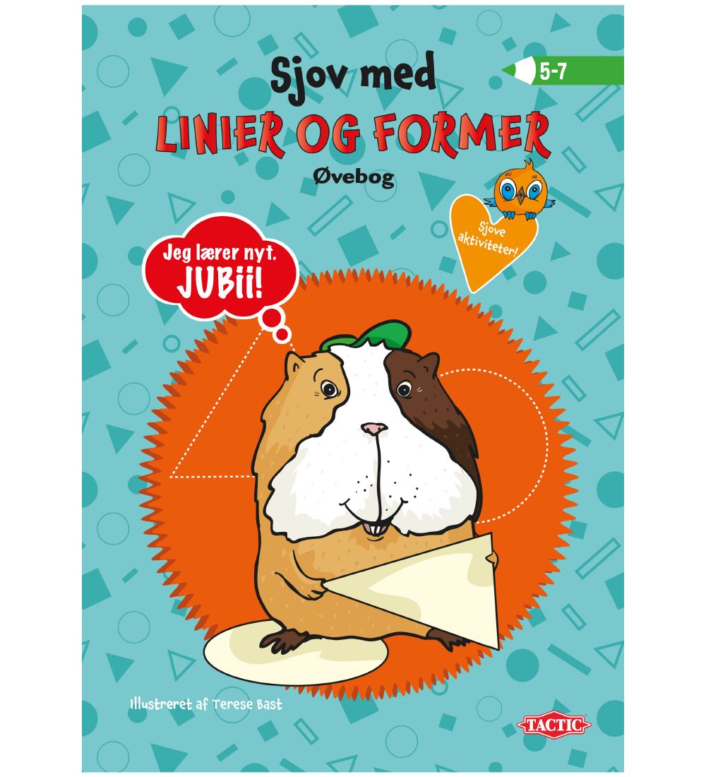 TACTIC Activity Book - Sjov med linier og former - Danish
